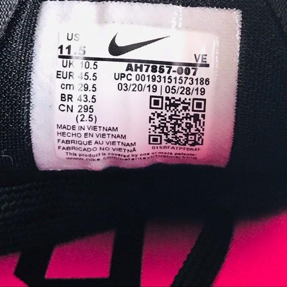 Nike Air Zoom Vomero 14 - Black Pink Blast - Picture 6 of 7
